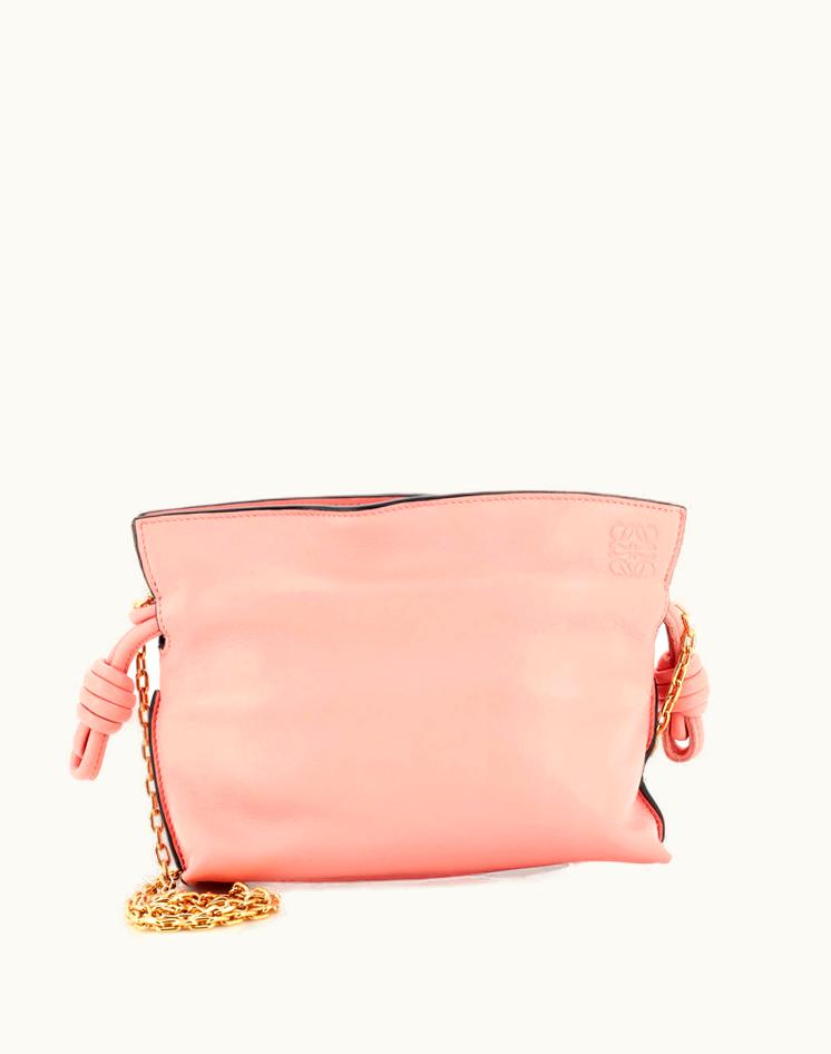 Loewe Loewe Flamenco Knot Clutch Leather Nano