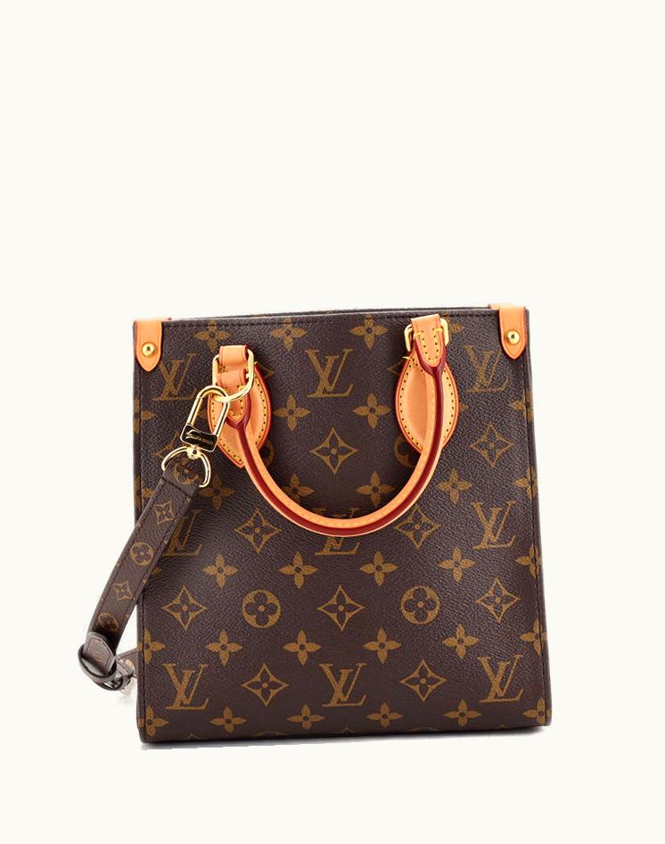 Louis Vuitton Louis Vuitton Sac Plat NM Bag Monogram Canvas BB Brown