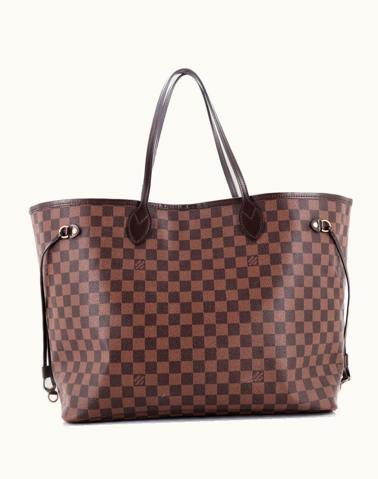 Louis Vuitton Louis Vuitton Neverfull NM Tote Damier GM Canvas Coated Brown Luxury Bag