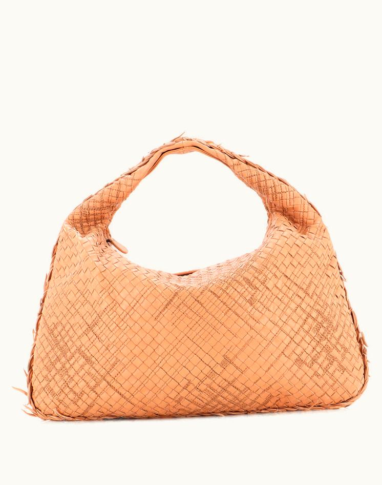 Bottega Veneta Bottega Veneta Veneta Hobo Stitched Intrecciato Nappa Large