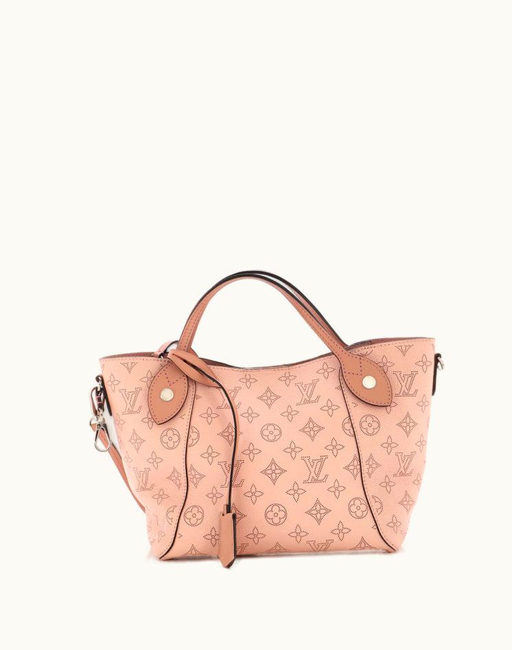 Louis Vuitton Louis Vuitton Hina Mahina Leather PM Handbag Pink