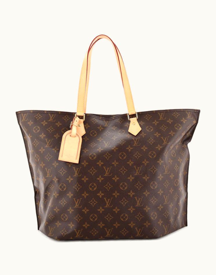 Louis Vuitton Louis Vuitton All In Handbag Monogram Canvas MM Brown Luxe Tote