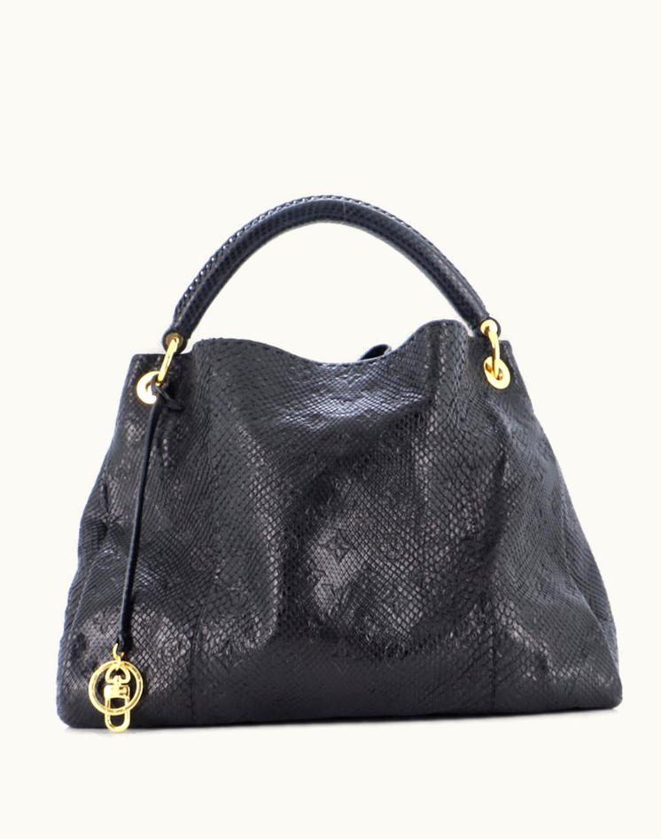 Louis Vuitton Louis Vuitton Artsy Handbag Monogram Embossed Python MM