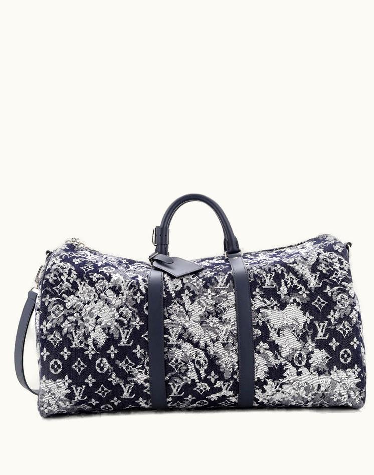 Louis Vuitton Louis Vuitton Keepall Bandouliere Bag Monogram Tapestry Canvas 50