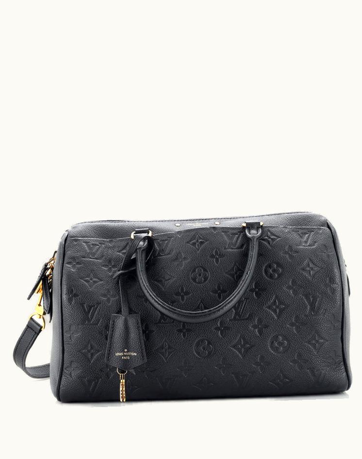 Louis Vuitton Louis Vuitton Speedy Bandouliere NM Bag Monogram Empreinte Leather 30