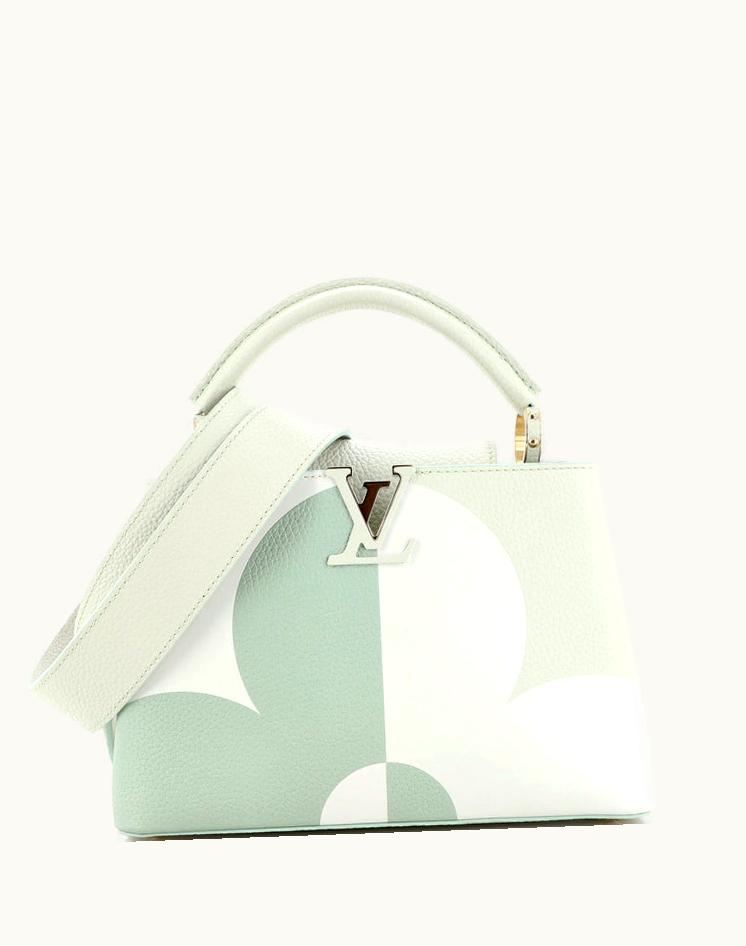 Louis Vuitton Louis Vuitton Capucines Bag Monogram Giant Flower Leather BB