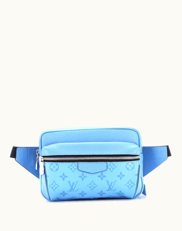 Louis Vuitton Louis Vuitton Monogram Taigarama Outdoor Bumbag Blue