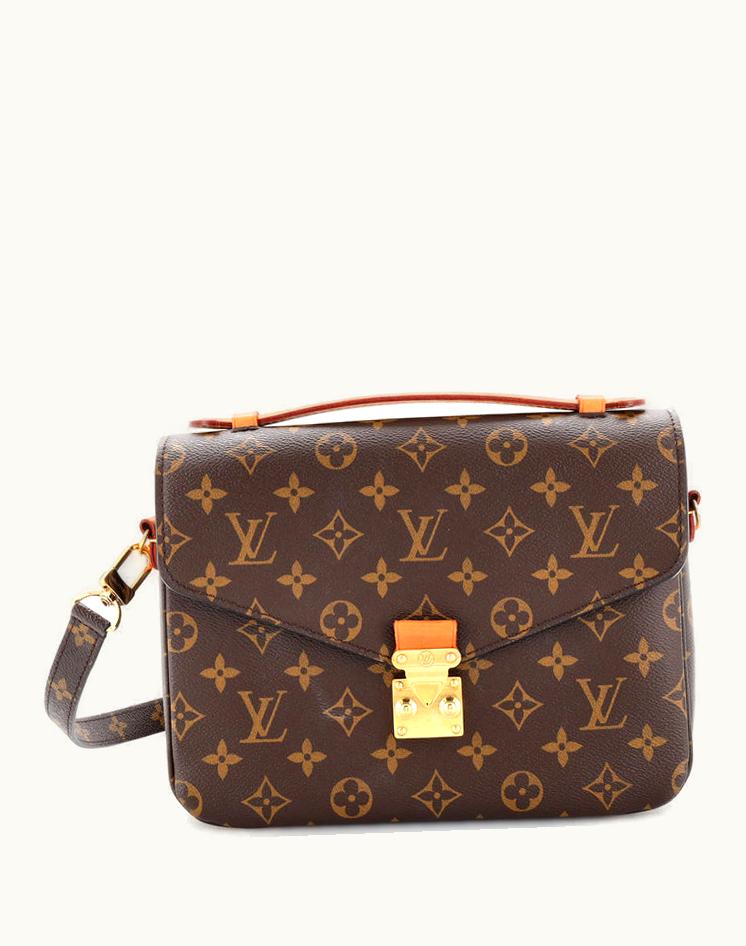 Louis Vuitton Louis Vuitton Pochette Metis Monogram Canvas Crossbody Bag Brown