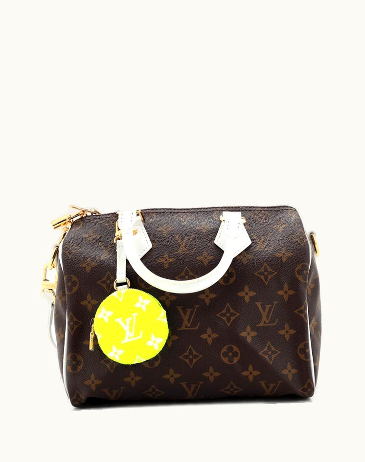 Louis Vuitton Louis Vuitton Speedy Bandouliere Bag Lv Match Monogram Canvas 25 in Brown