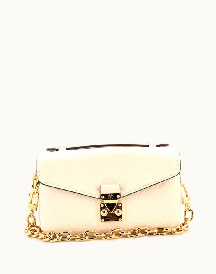 Louis Vuitton Louis Vuitton Pochette Metis Monogram Empreinte Leather East West