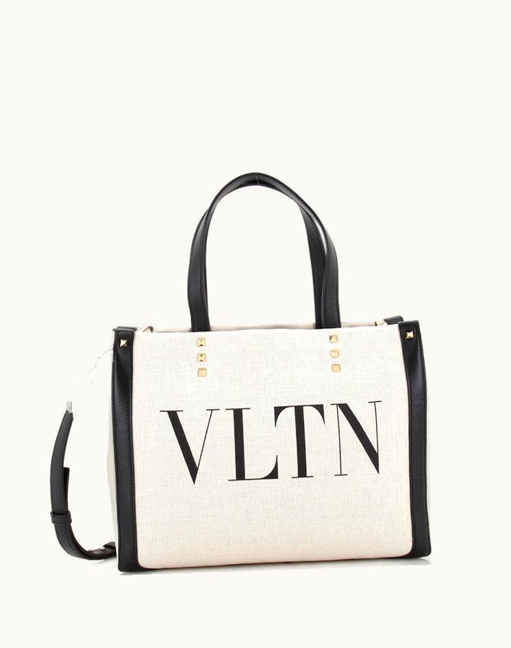 Valentino Valentino Grande Plage Vltn Tote Canvas Small