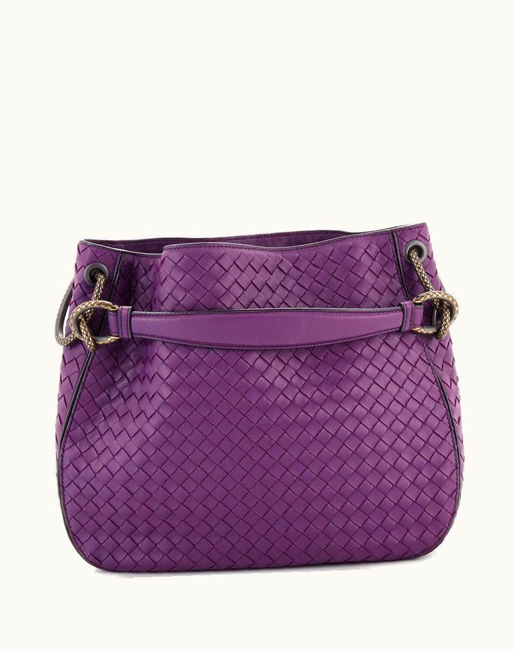 Bottega Veneta Bottega Veneta Loop Shoulder Bag Intrecciato Nappa Medium