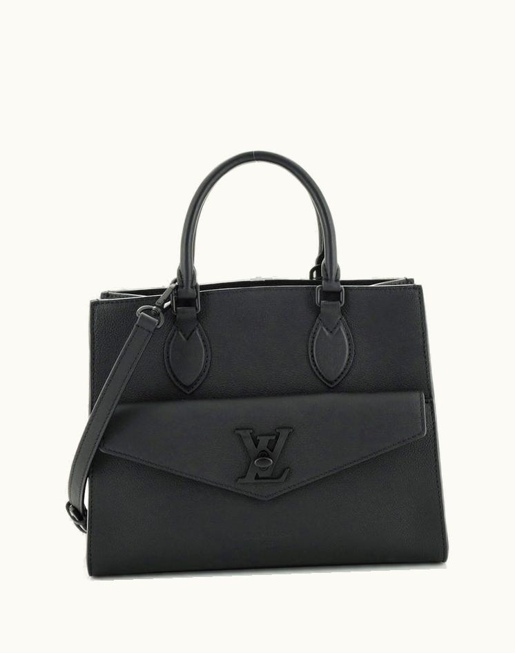 Louis Vuitton Louis Vuitton Lockme Monochrome Tote Leather PM