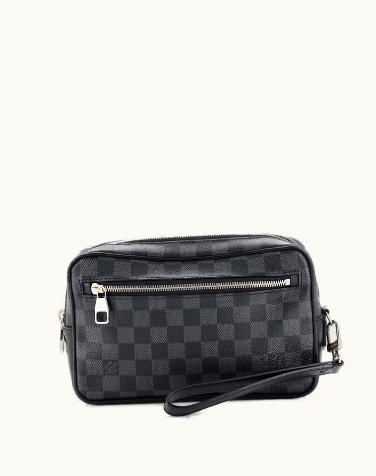 Louis Vuitton Louis Vuitton Kasai Clutch Damier Graphite