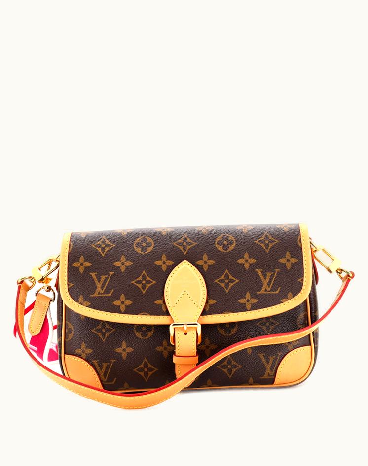 Louis Vuitton Louis Vuitton Diane NM Handbag Monogram Canvas Brown Luxury Tote