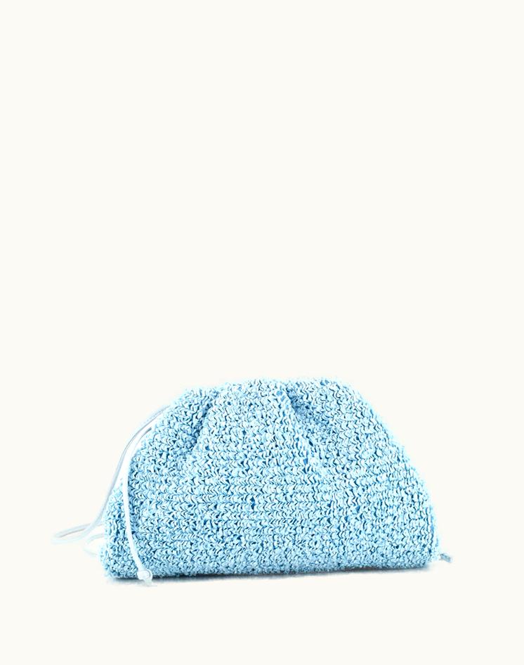 Bottega Veneta Bottega Veneta The Pouch Curly Raffia Mini