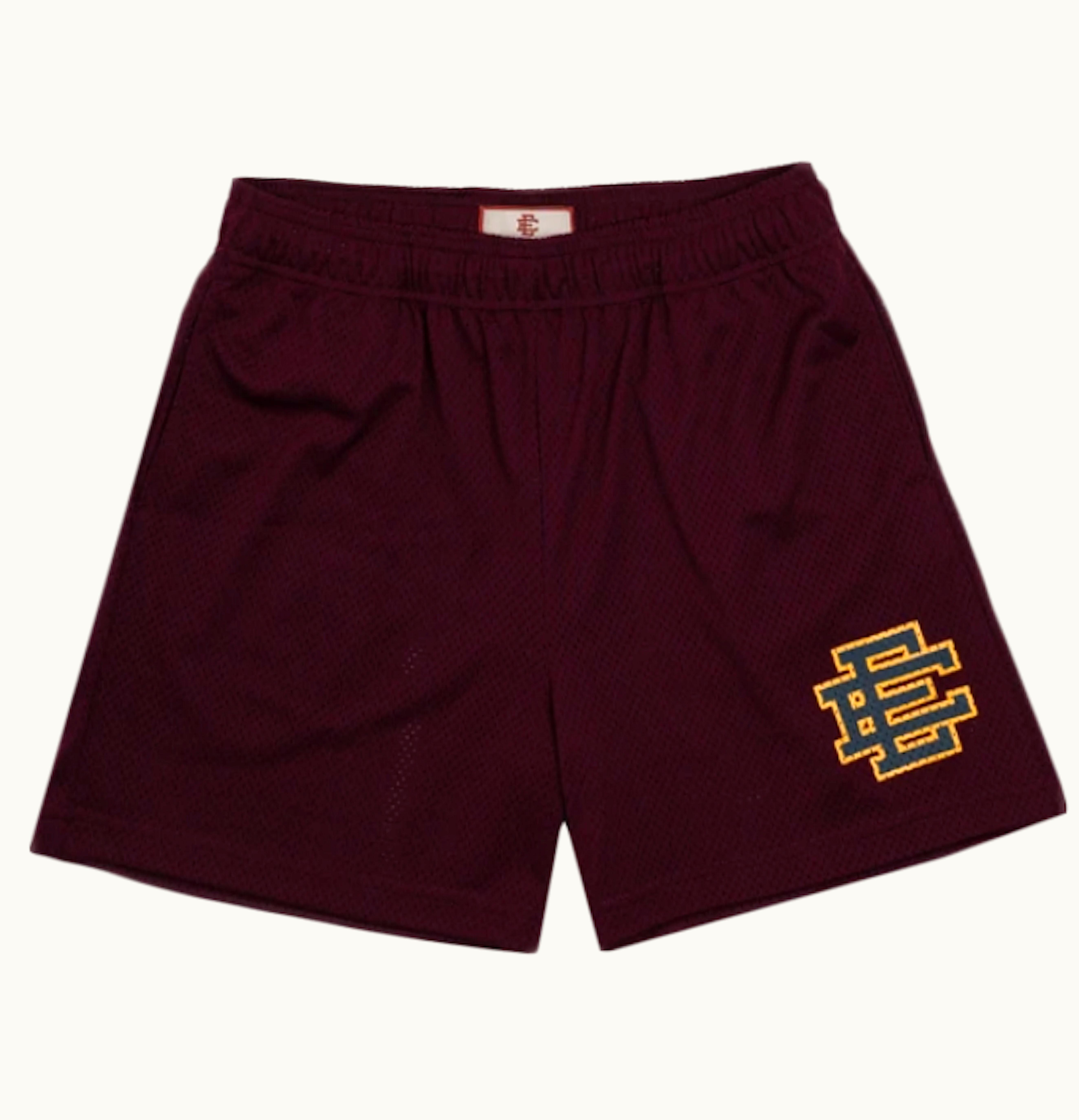 Eric Emanuel Eric Emanuel EE Basic Short Burgundy Navy Yellow