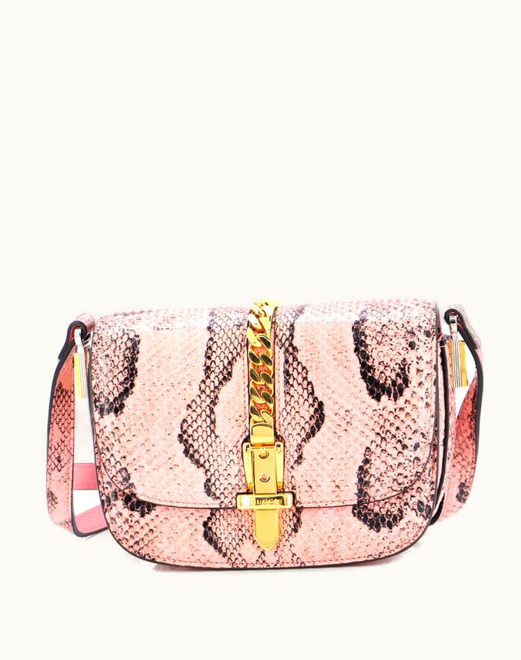 Gucci Gucci Sylvie 1969 Shoulder Bag Python Mini