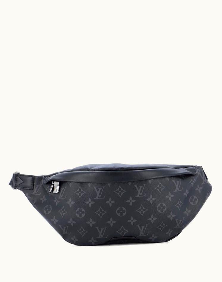 Louis Vuitton Louis Vuitton Discovery Bumbag Monogram Eclipse Canvas Black Gun Metal