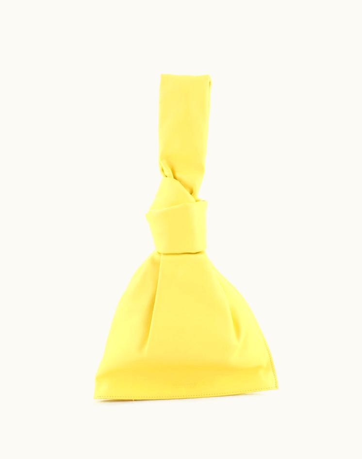 Bottega Veneta Bottega Veneta Bv Twist Bag Leather Mini Yellow