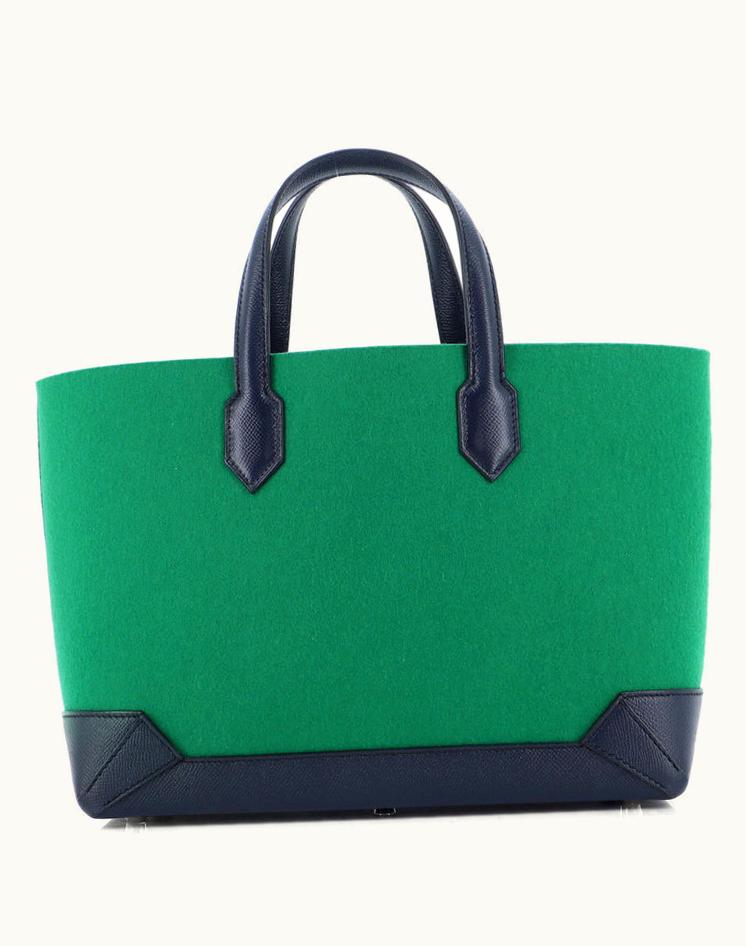 Hermès Hermès Maxibox Cabas Felt With Epsom 30