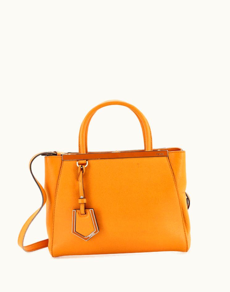 Fendi Fendi 2Jours Bag Leather Petite