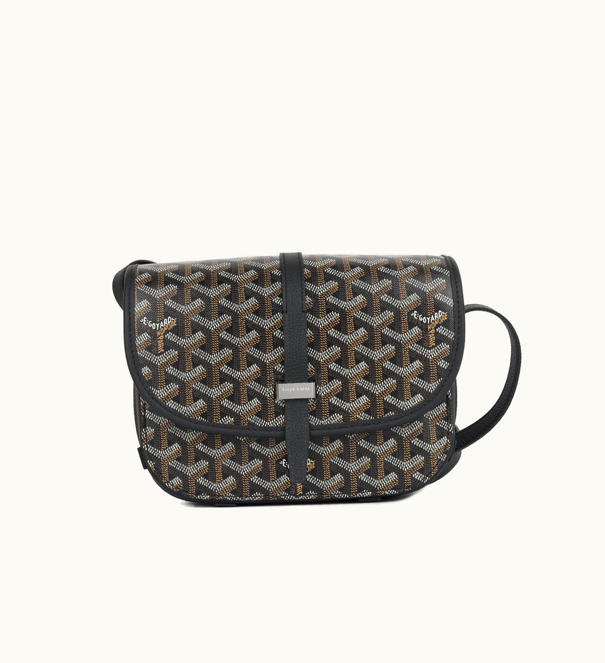 Goyard Belvedere Mini Crossbody Bag Black