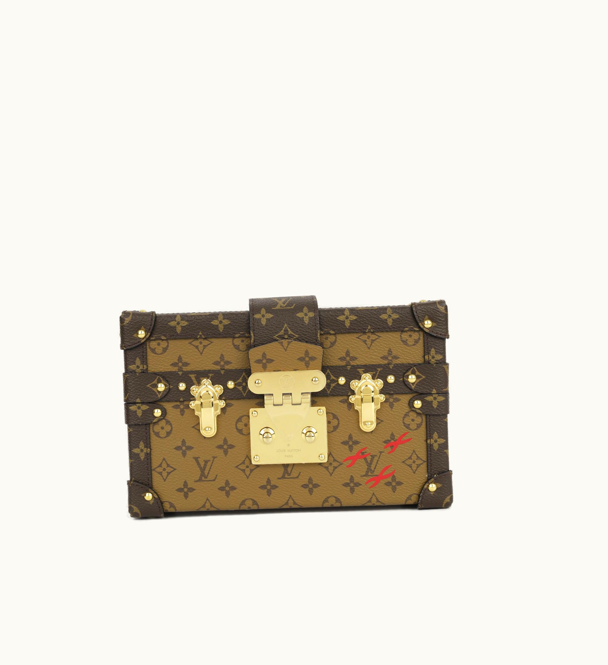 Louis Vuitton Louis Vuitton Petite Malle - Monogram Reverse Canvas