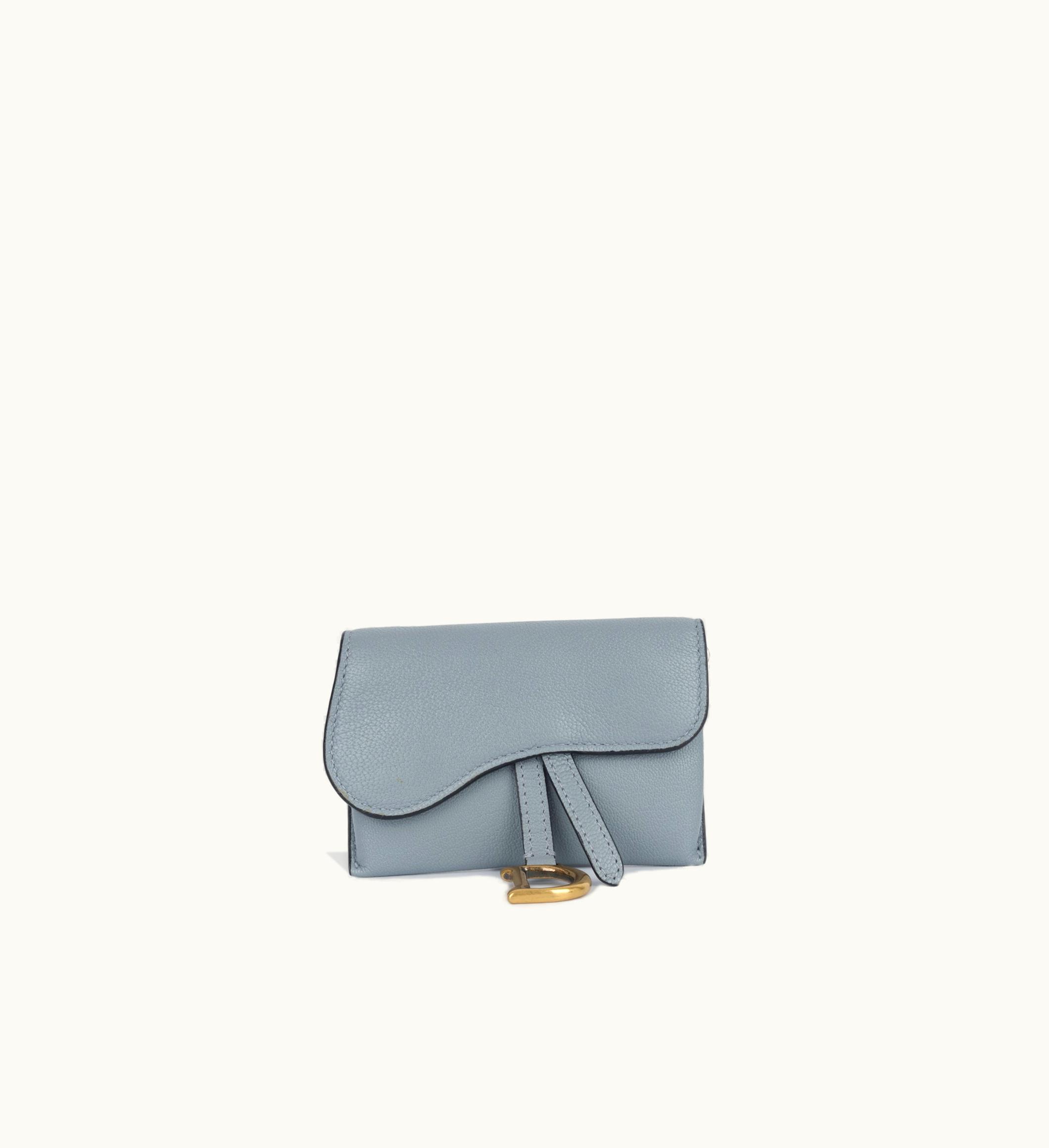 Dior Dior Nano Saddle Pouch With Chain