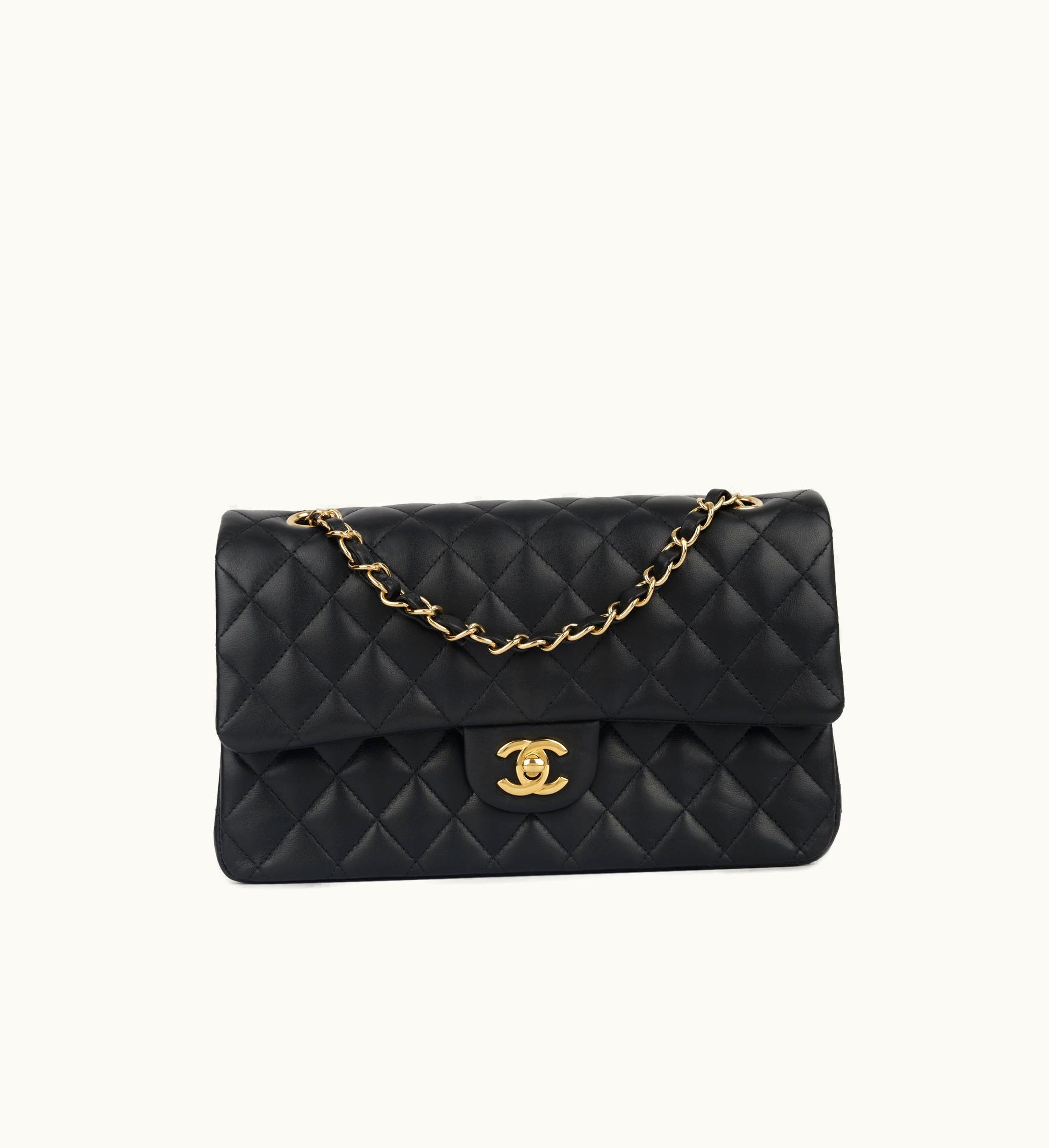 Chanel Chanel Medium Classic Flap Bag in Black Caviar Leather