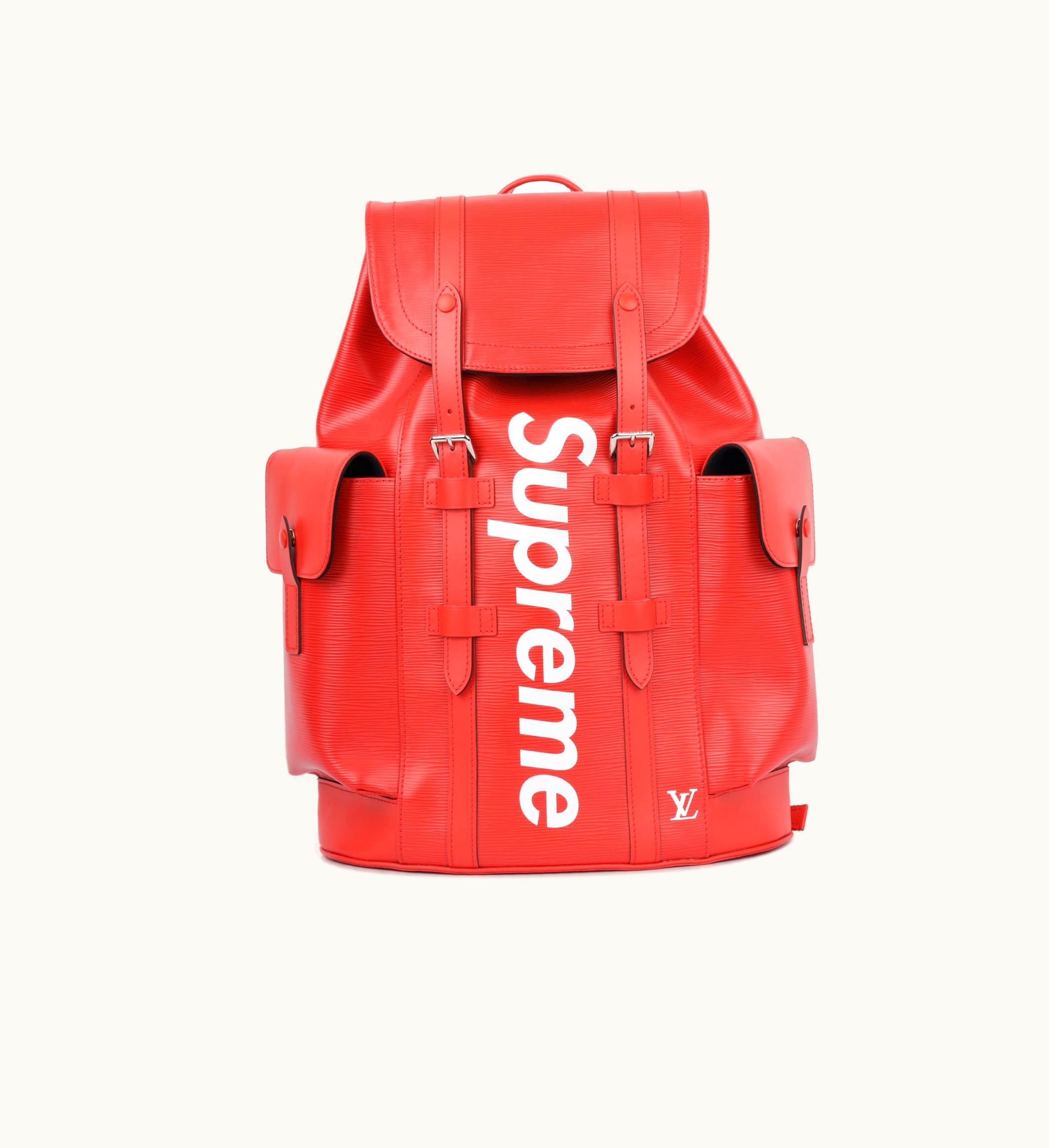 Louis Vuitton Louis Vuitton Supreme Epi Backpack