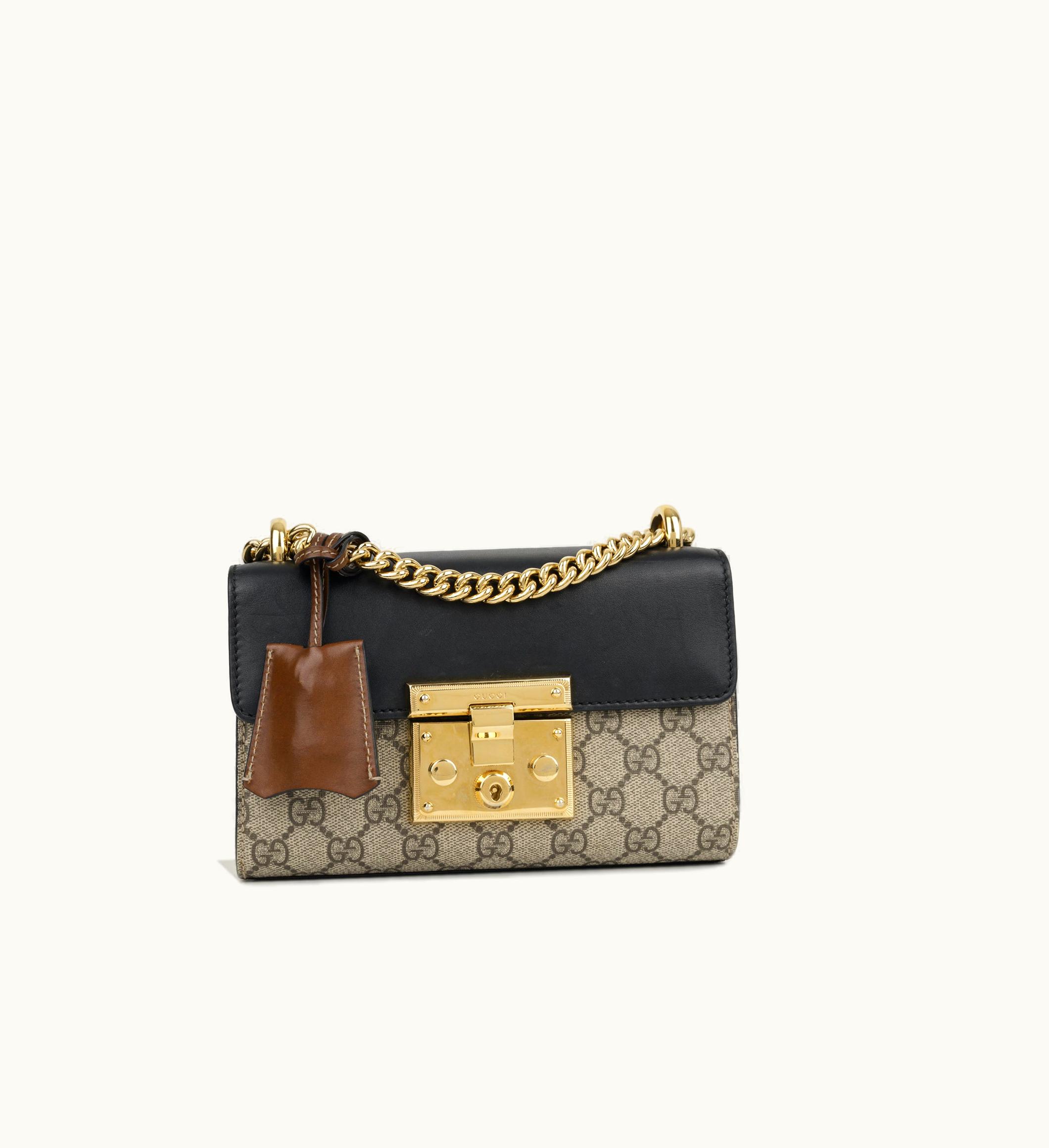Gucci Gucci Small Padlock GG Shoulder Bag
