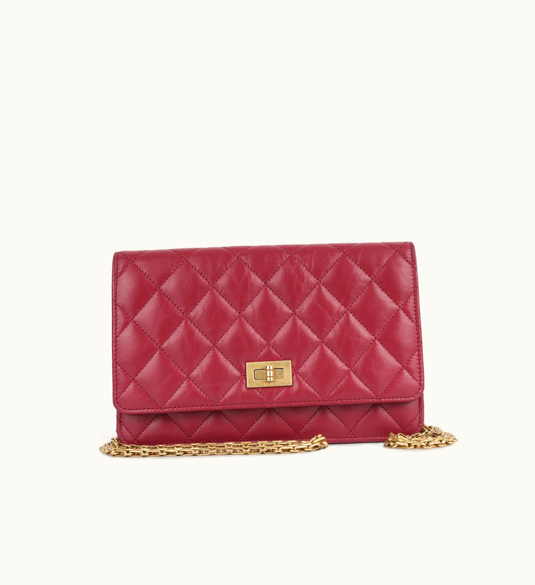 Chanel Chanel Re-Issue Wallet On Chain Compact Black