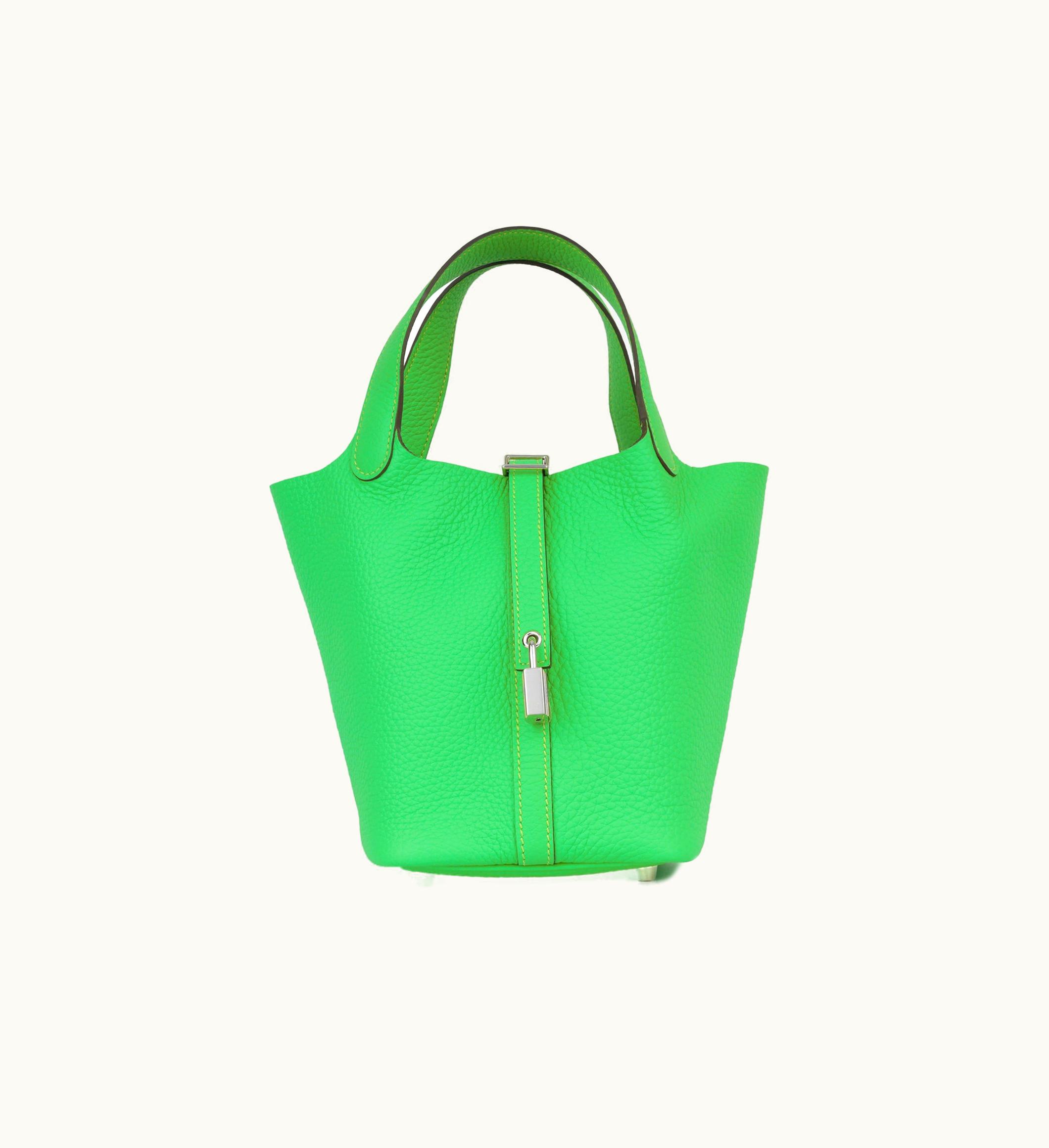 Hermès Hermès Picotin 18 - Vert Comics