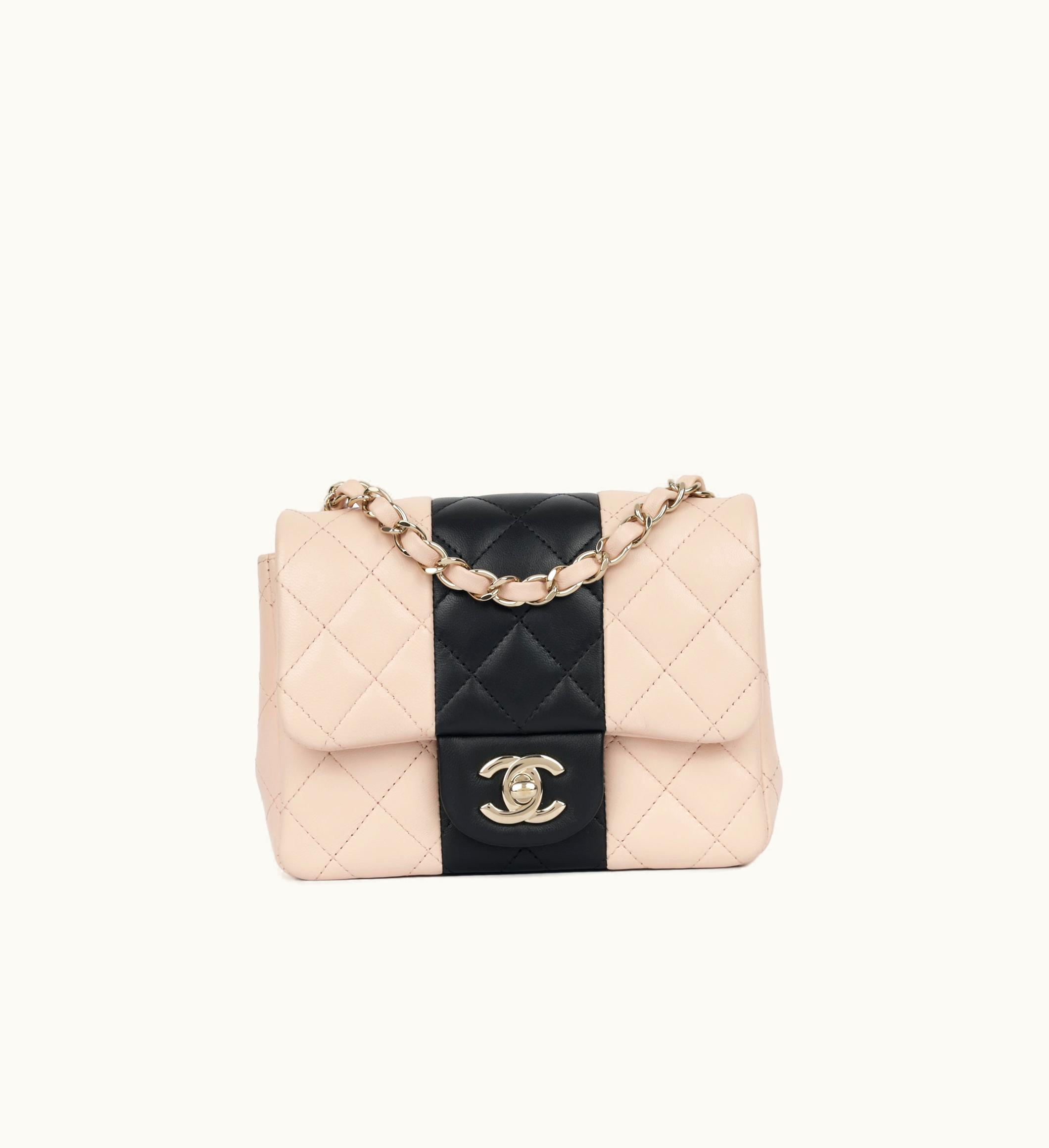 Chanel Chanel Classic Flap Bag - Mini Square Denim Blue