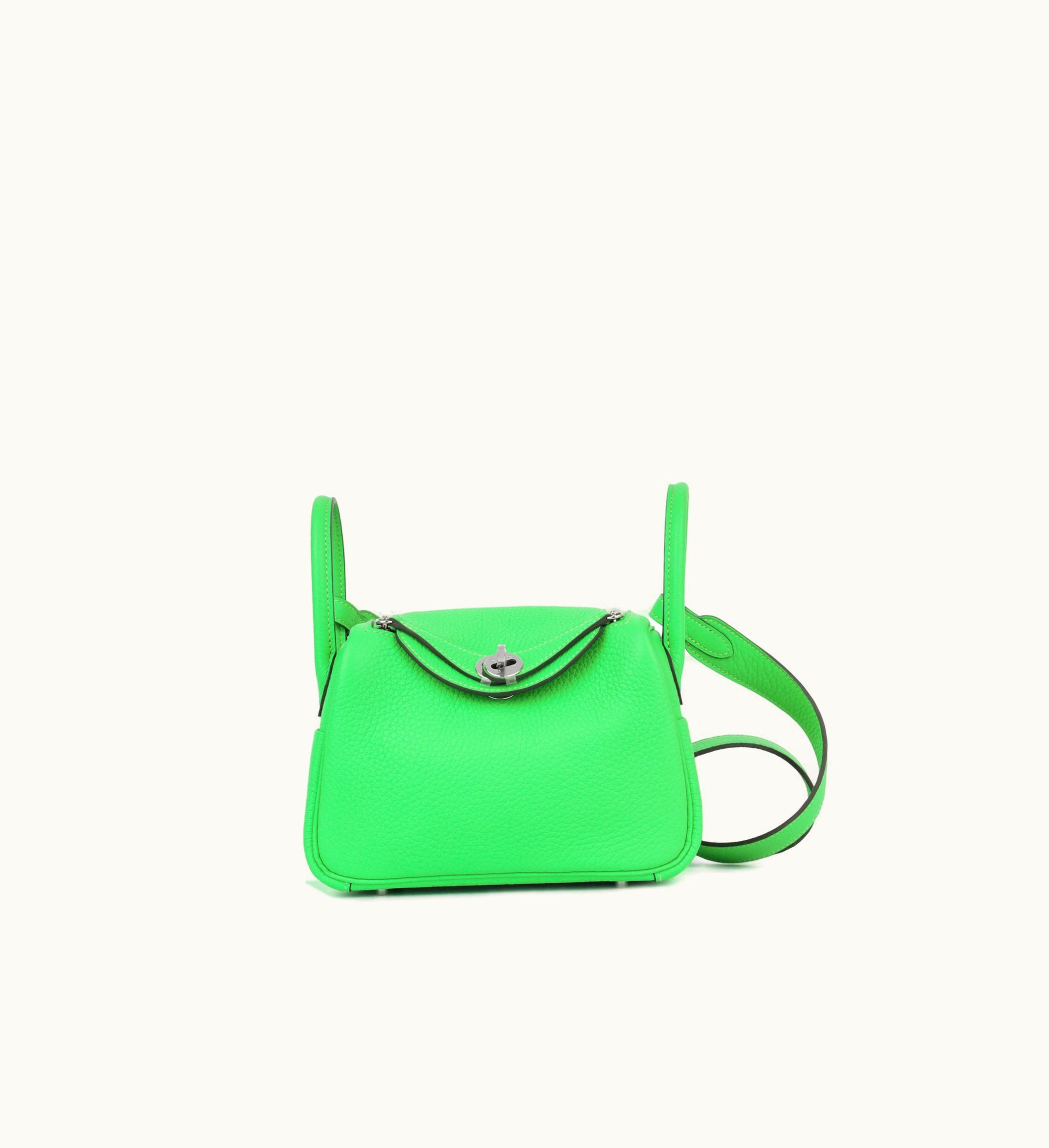 Hermès Hermès Mini Lindy - Vert Comics