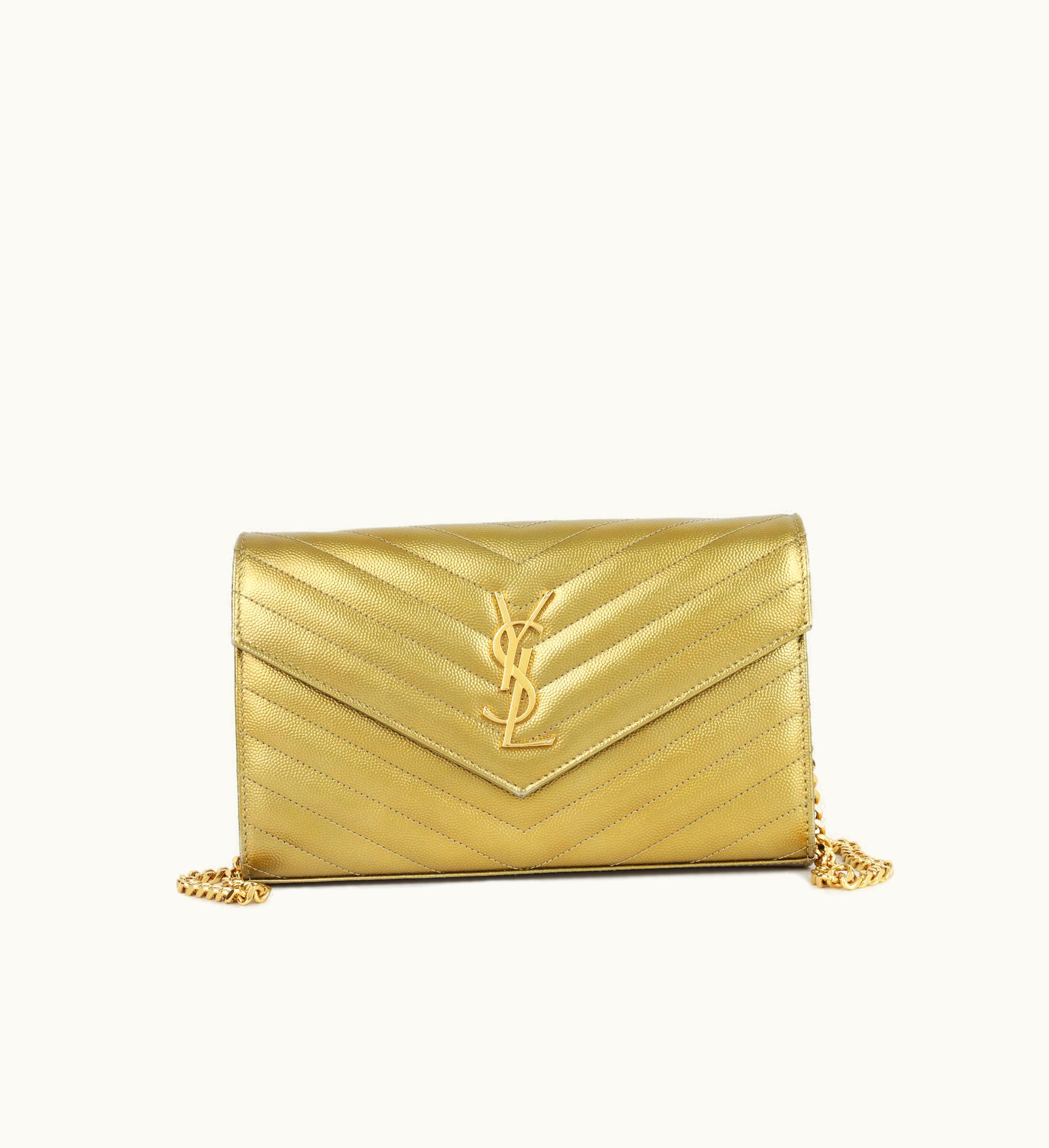 Saint Laurent Saint Laurent Cassandre Chain Wallet