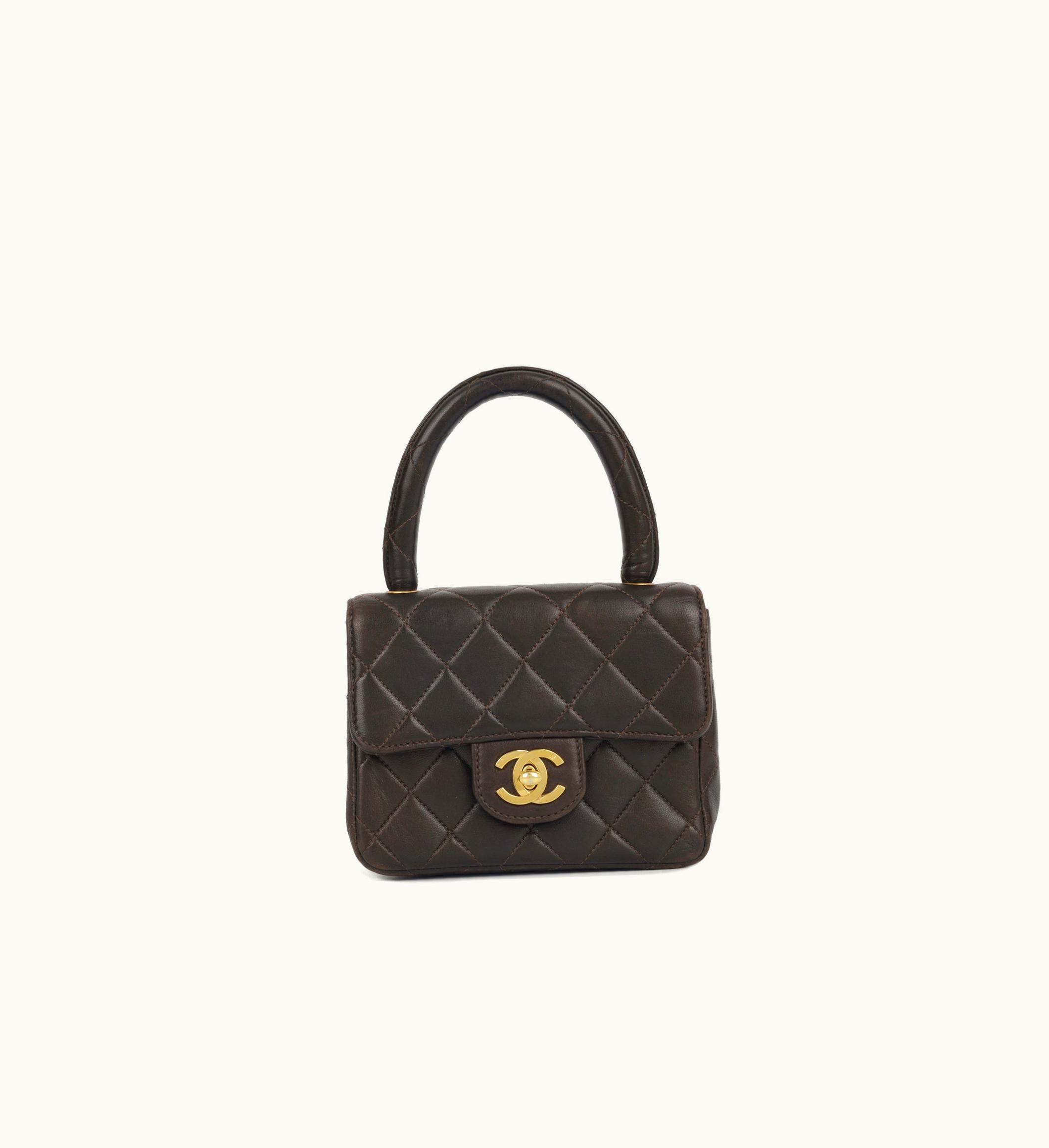 Chanel Chanel Vintage Micro Square Top Handle