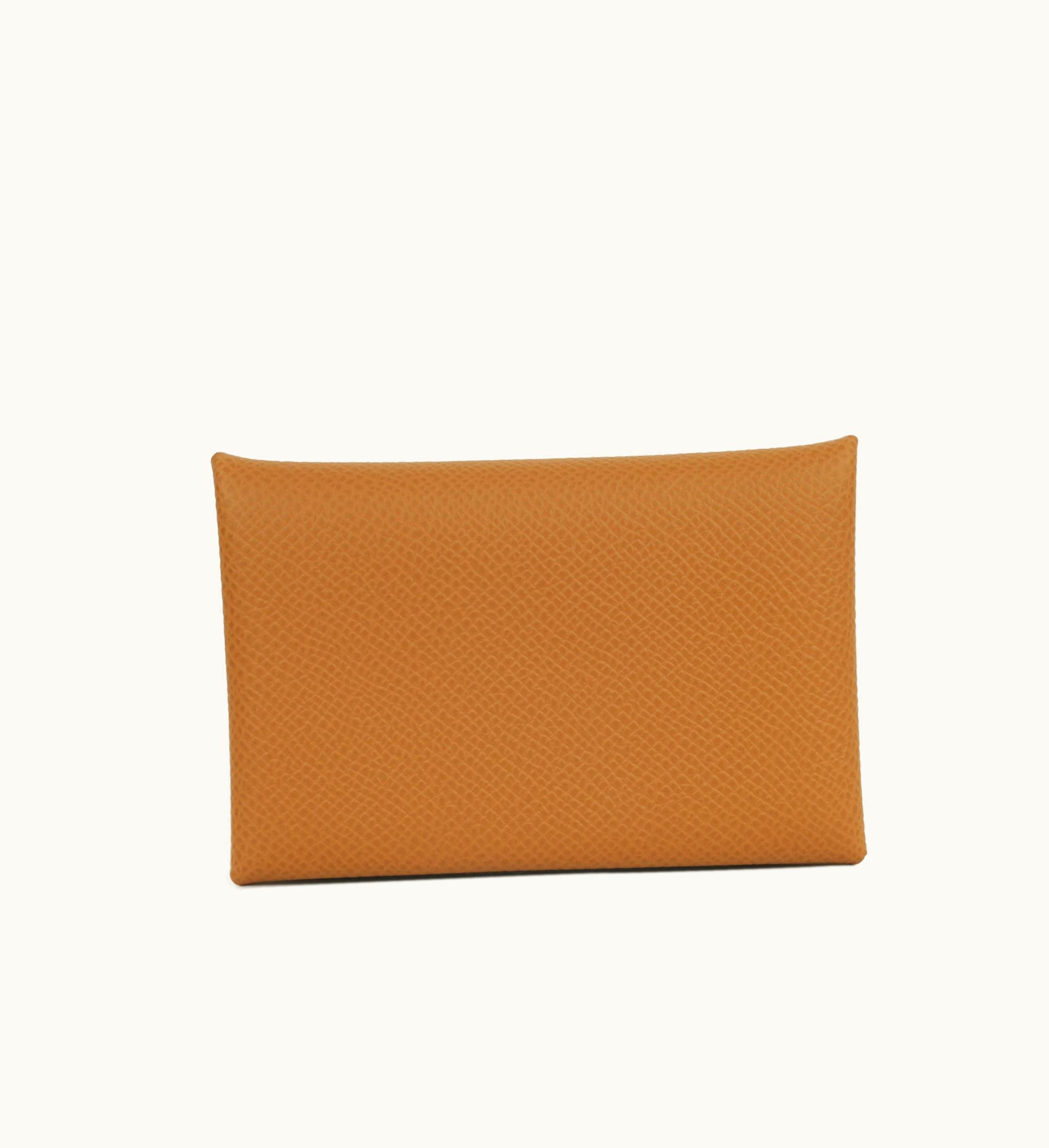 Hermès Hermès Calvi Card Holder Verso