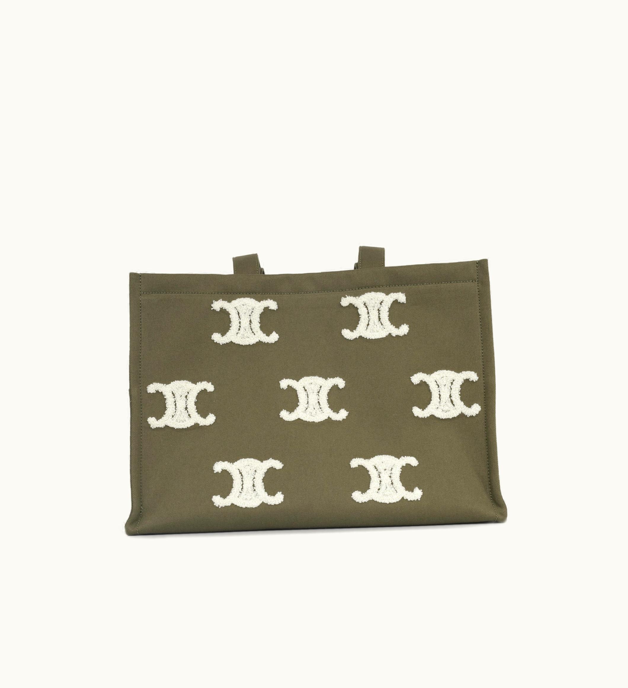 Celine Celine Cabas Thais Tote - Khaki