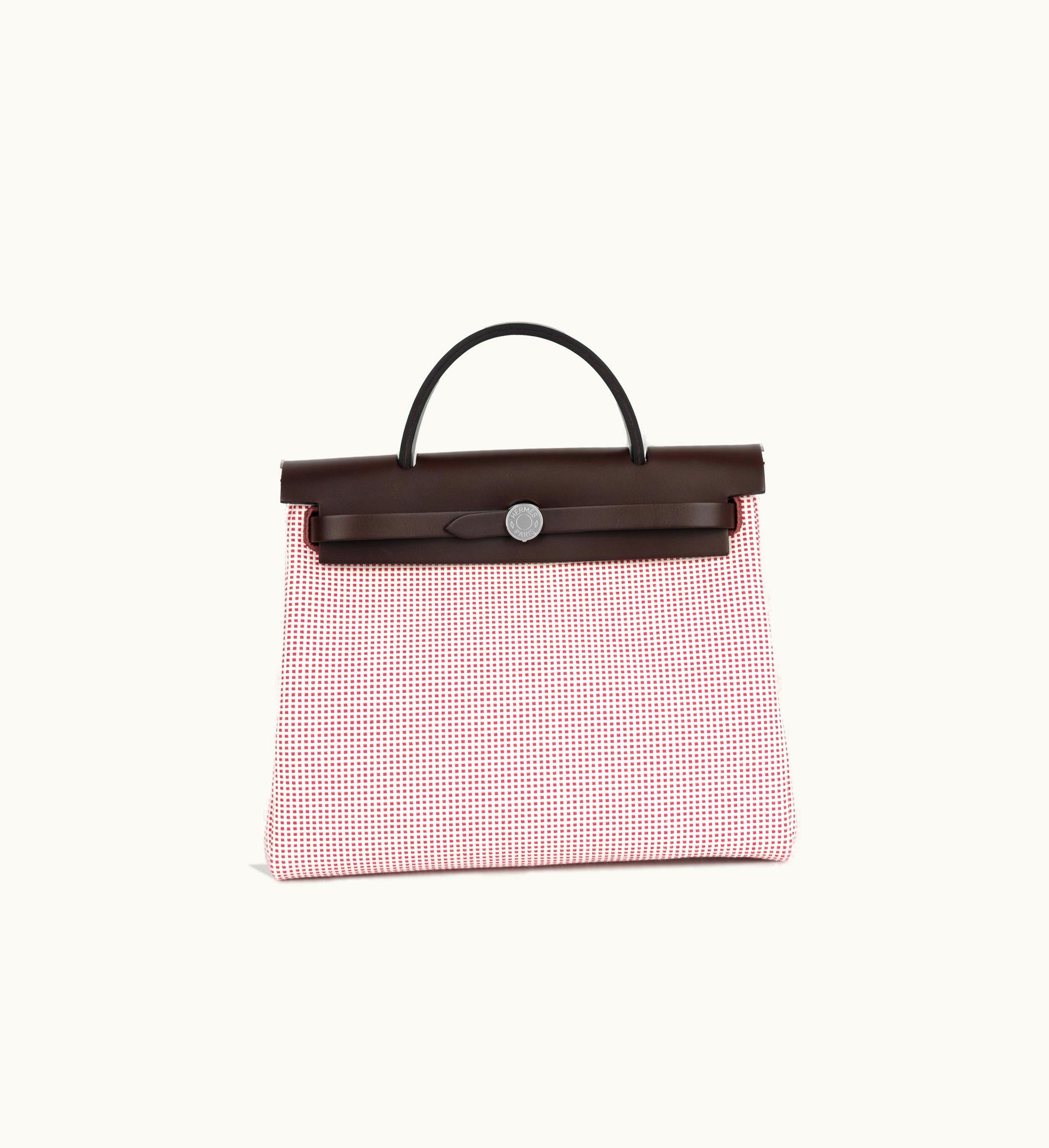 Hermès Hermès Herbag 31 - Equestrian Chic Handbag Noir et Blanc