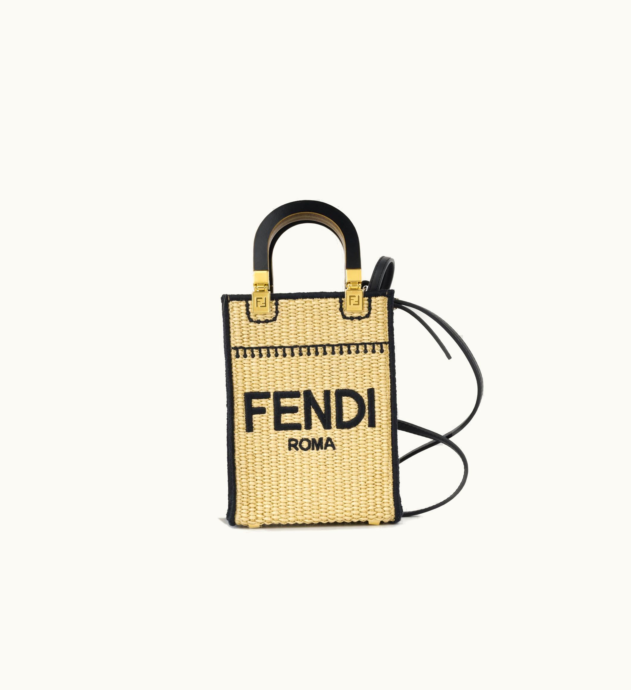 Fendi Fendi Mini Vertical Sunshine Tote