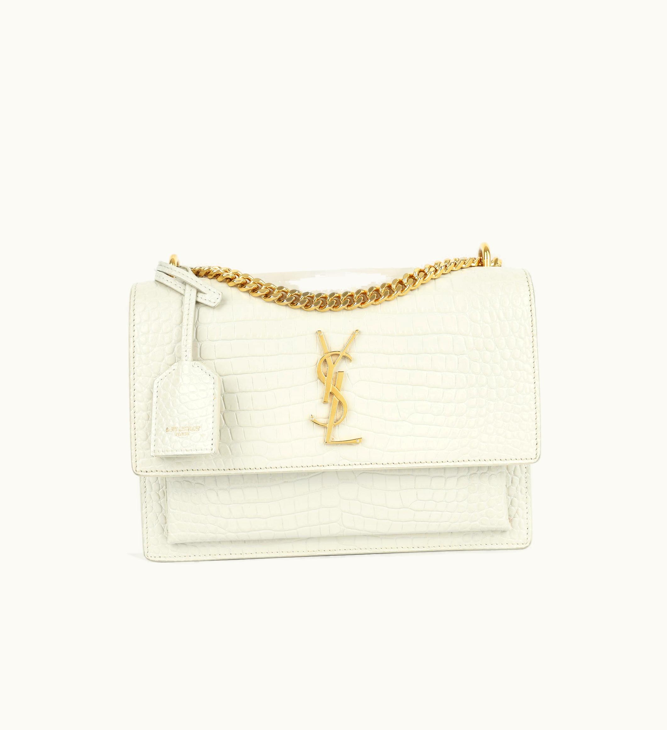 Saint Laurent Saint Laurent Sunset Crossbody Bag Black