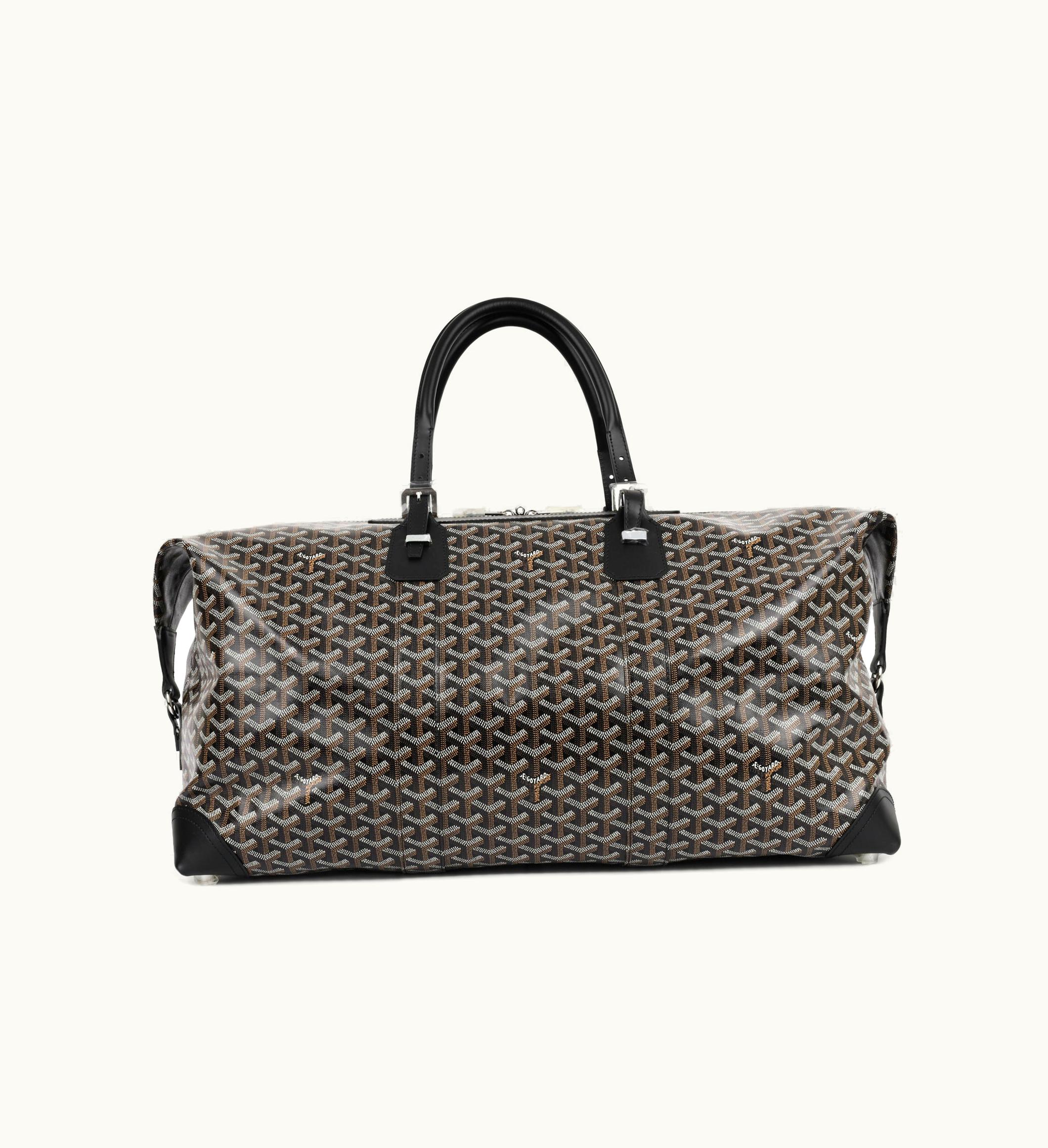 Goyard Bowling 55 Travel Bag Black