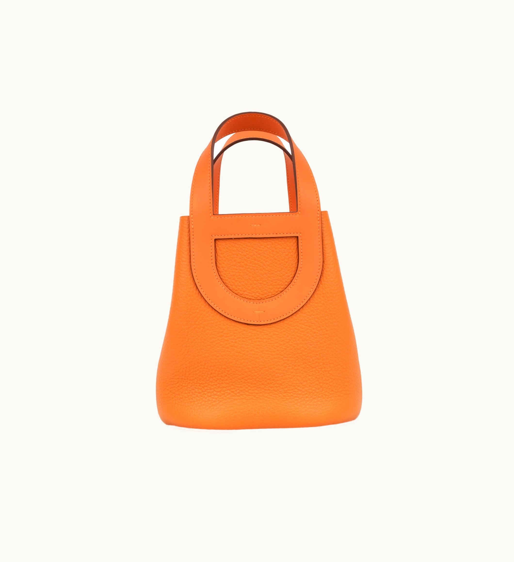 Hermès Hermès In-The-Loop Clemence Leather Bucket Bag