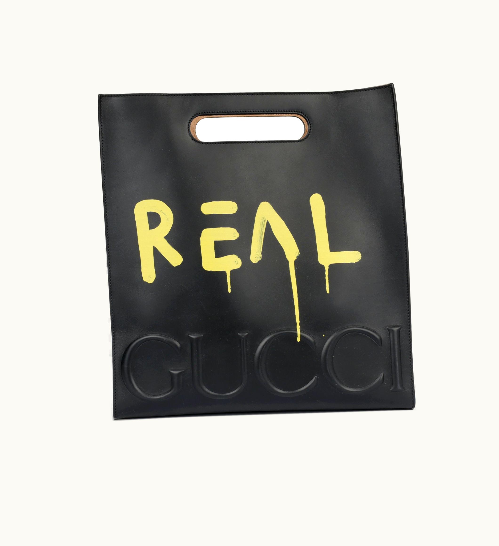 Gucci Gucci Ghost Leather Tote