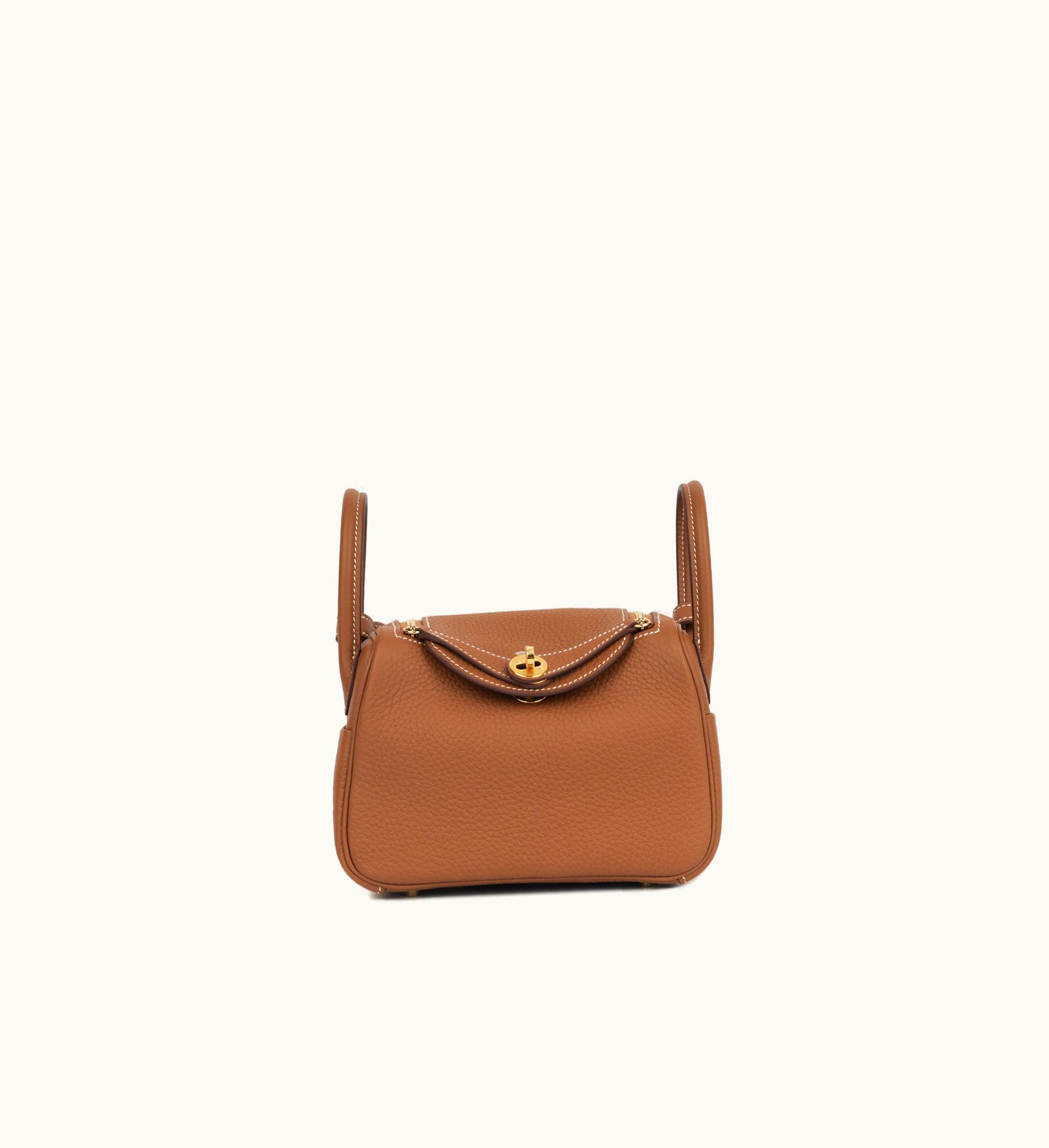 Hermès Hermès Mini Lindy - Gold