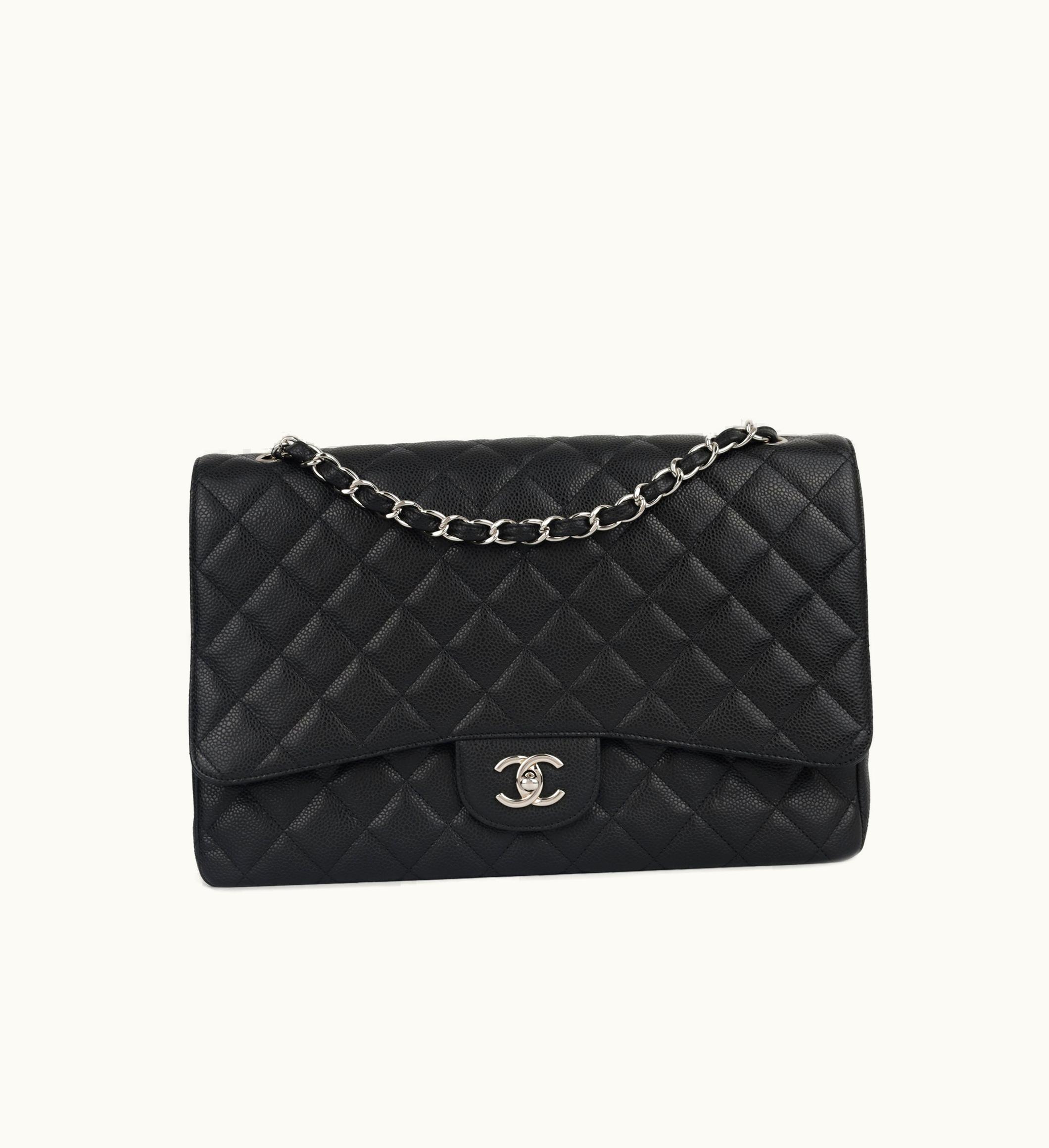 Chanel Chanel Classic Flap Bag - Maxi Caviar Black