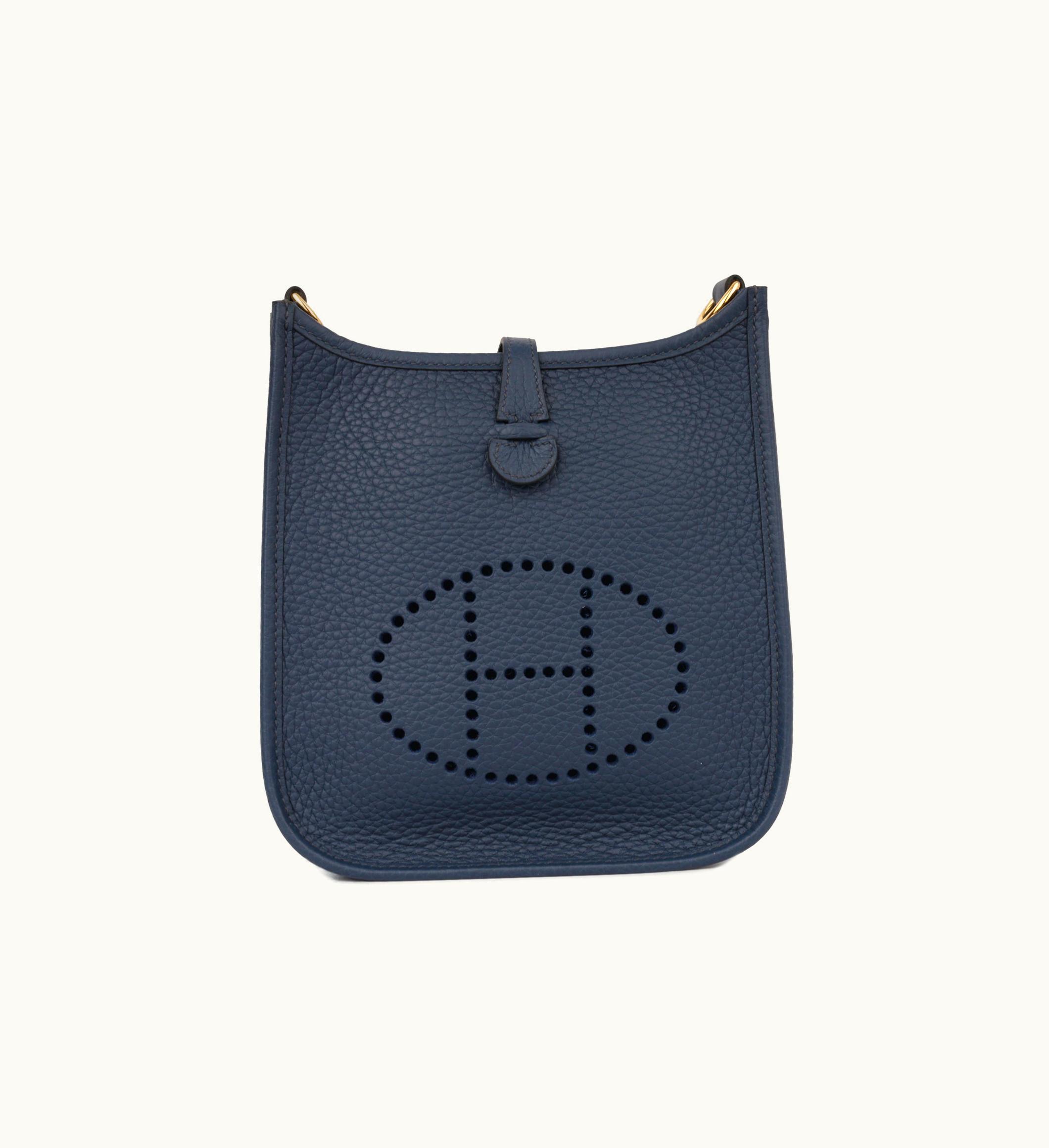 Hermès Hermès Evelyne Tpm - Bleu De Prusse