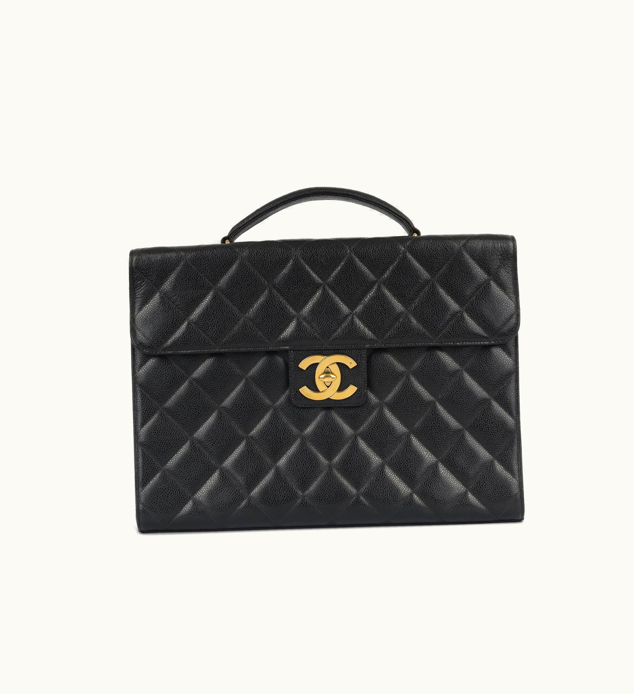 Chanel Chanel Vintage Portfolio Briefcase